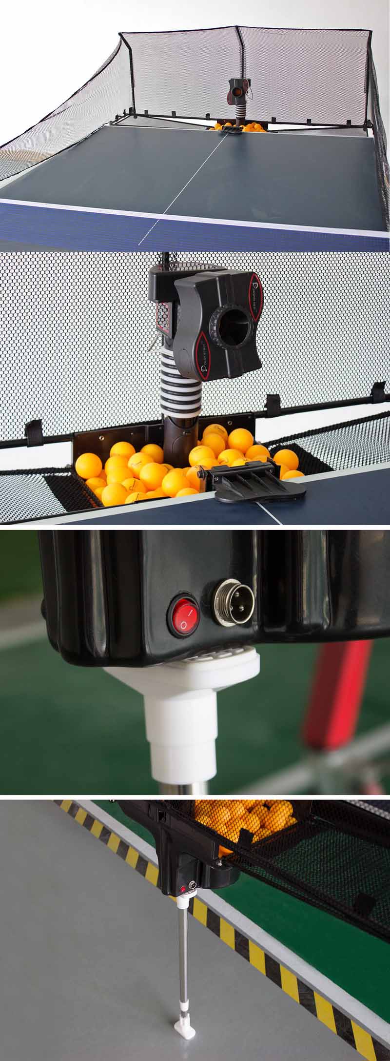 Màquina d'entrenament de pilota de ping pong