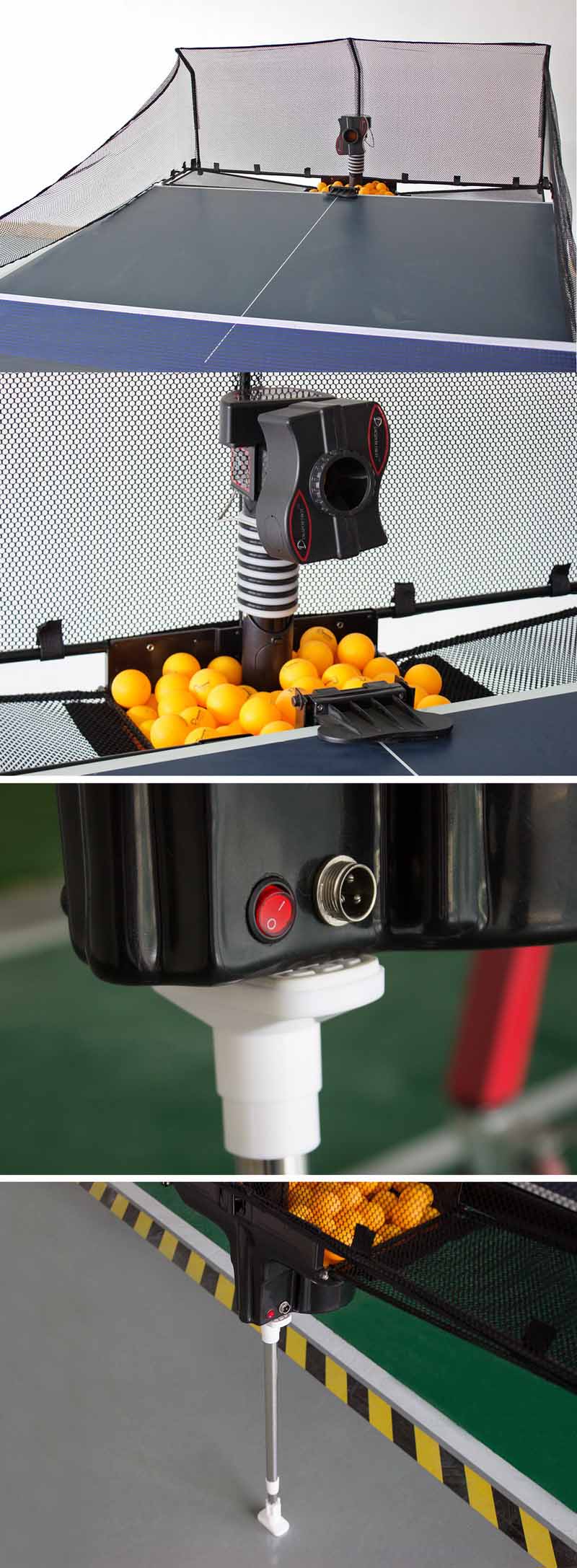 Ping pong ball trainer machine