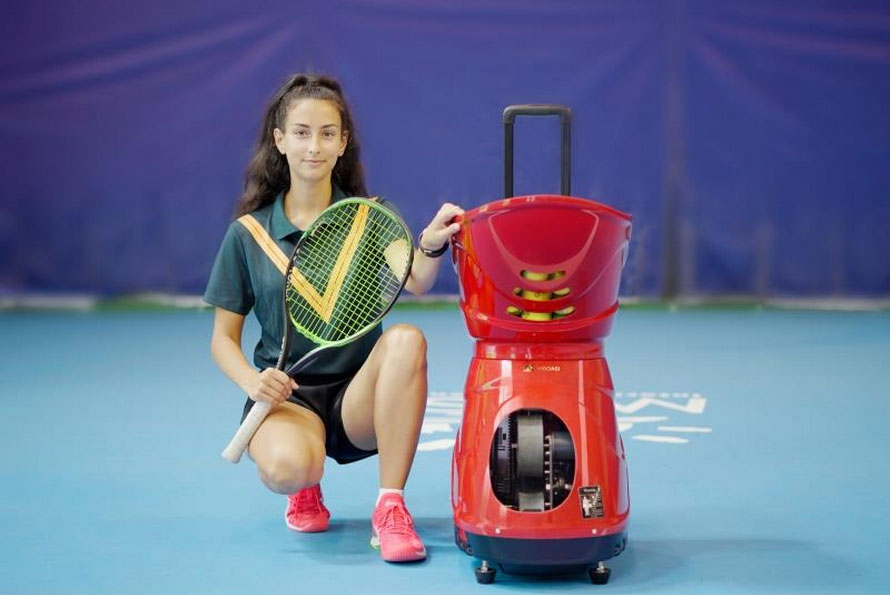 Peiriant tennis S4015