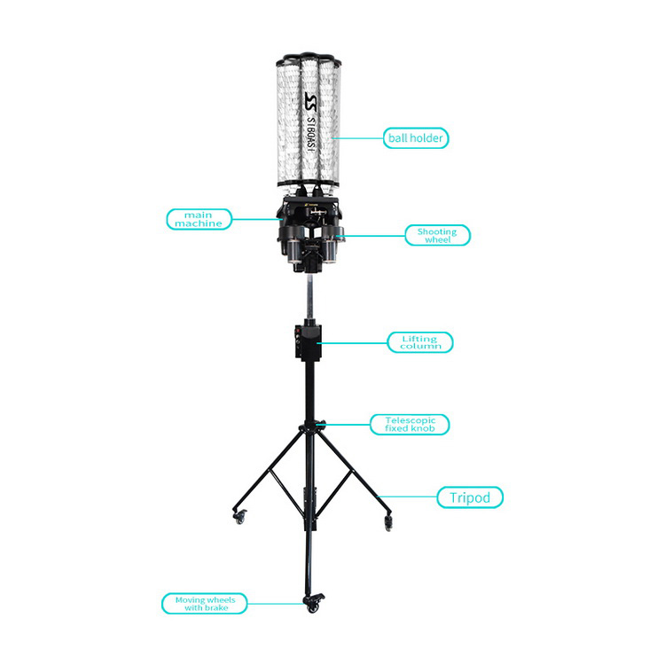 máquina de lanzamento de volantes