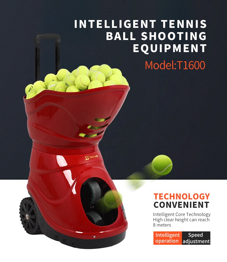 acquista la macchina per palline da tennis t1600